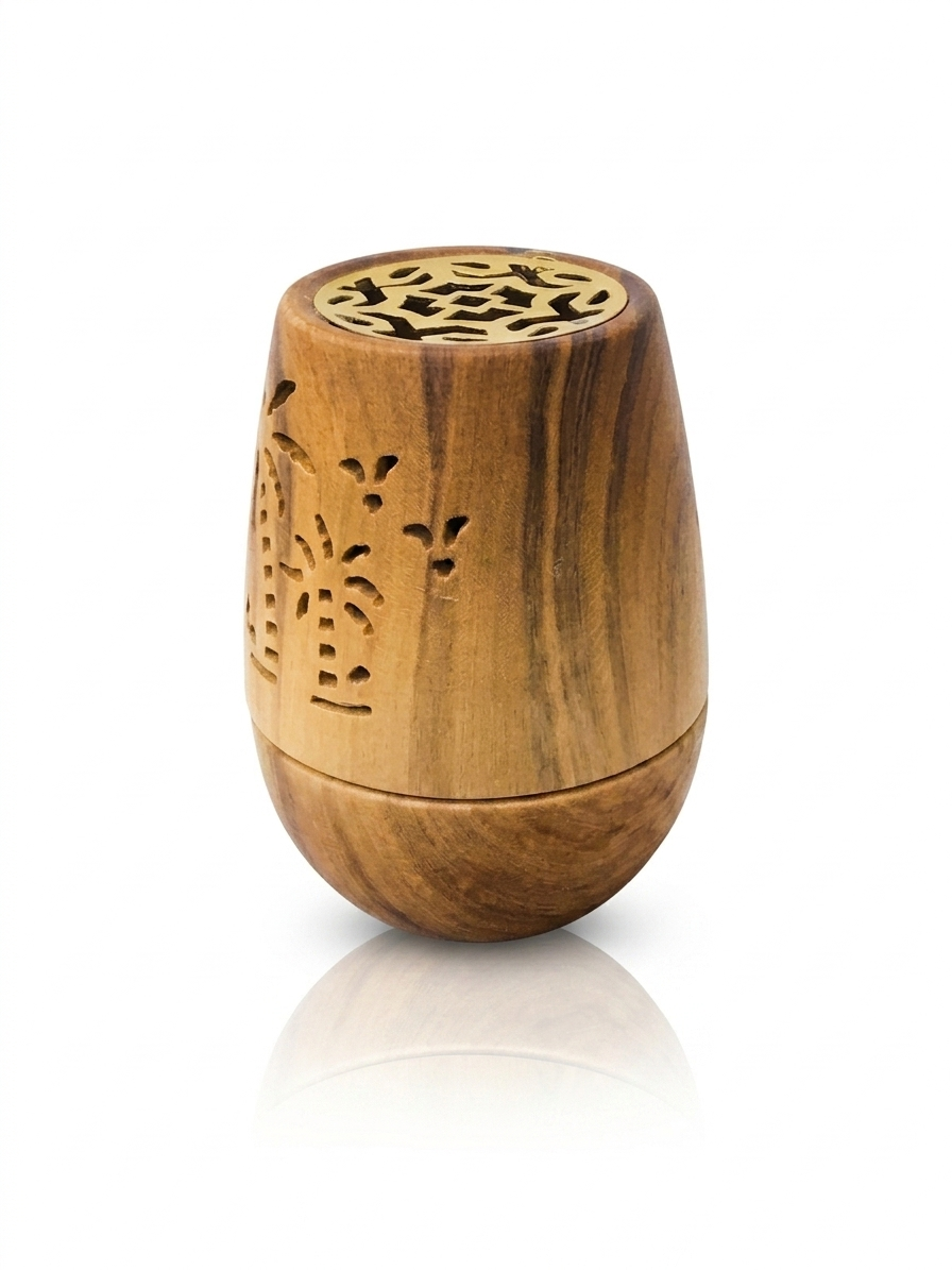 Elegant Wooden Bakhoor Burner NF-35826-P - Premium Quality | Durable & Affordable
