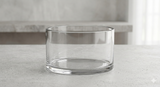 Round Bowl Glass Vase 25cm×25cm×10cm | Premium Quality | Best Sell Online