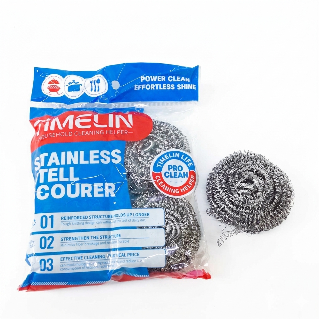 Stainless Steel Cleaning Ball (4-pcs)- NC-84025 | Premium Quality - Best Price Online