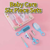 Premium 6-Piece Baby Grooming Set - Pink | Durable & Affordable