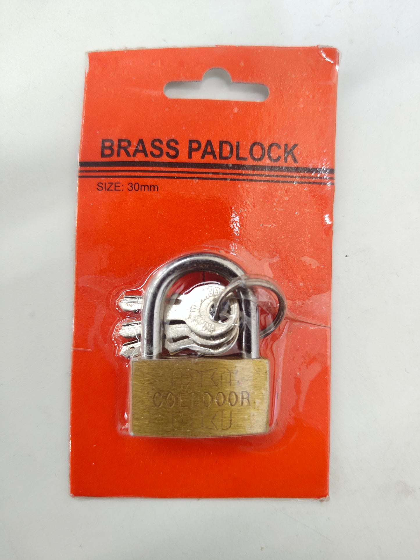 FR BRASS PAD LOCK - 30mm