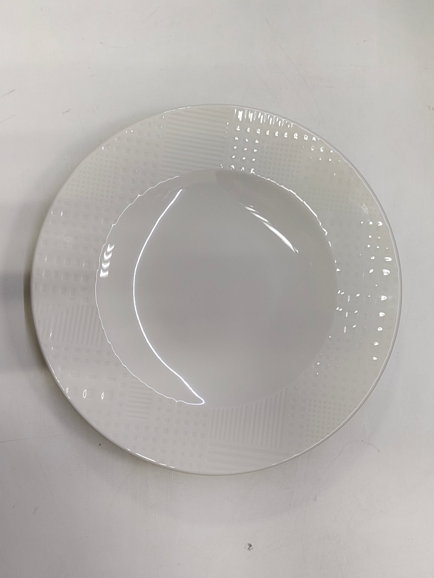 FR RAK White Round Flat Plate - (27cm-L) - PXFP27