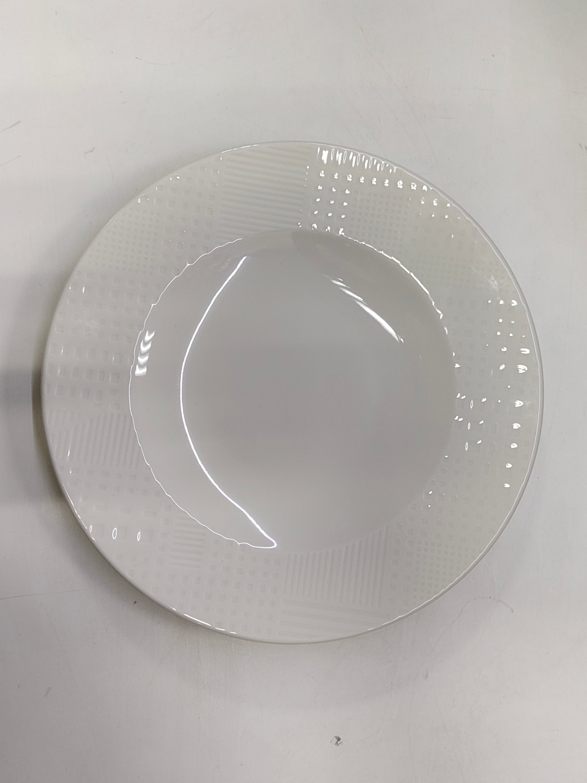 FR RAK White Round Flat Plate - (27cm-L) - PXFP27