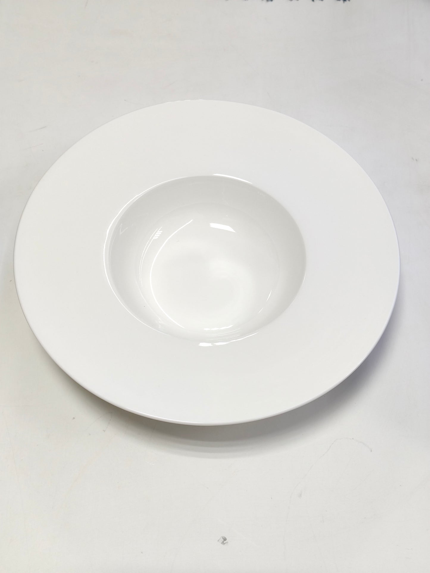 FR Wide Rim Pasta Bowl Plate - M