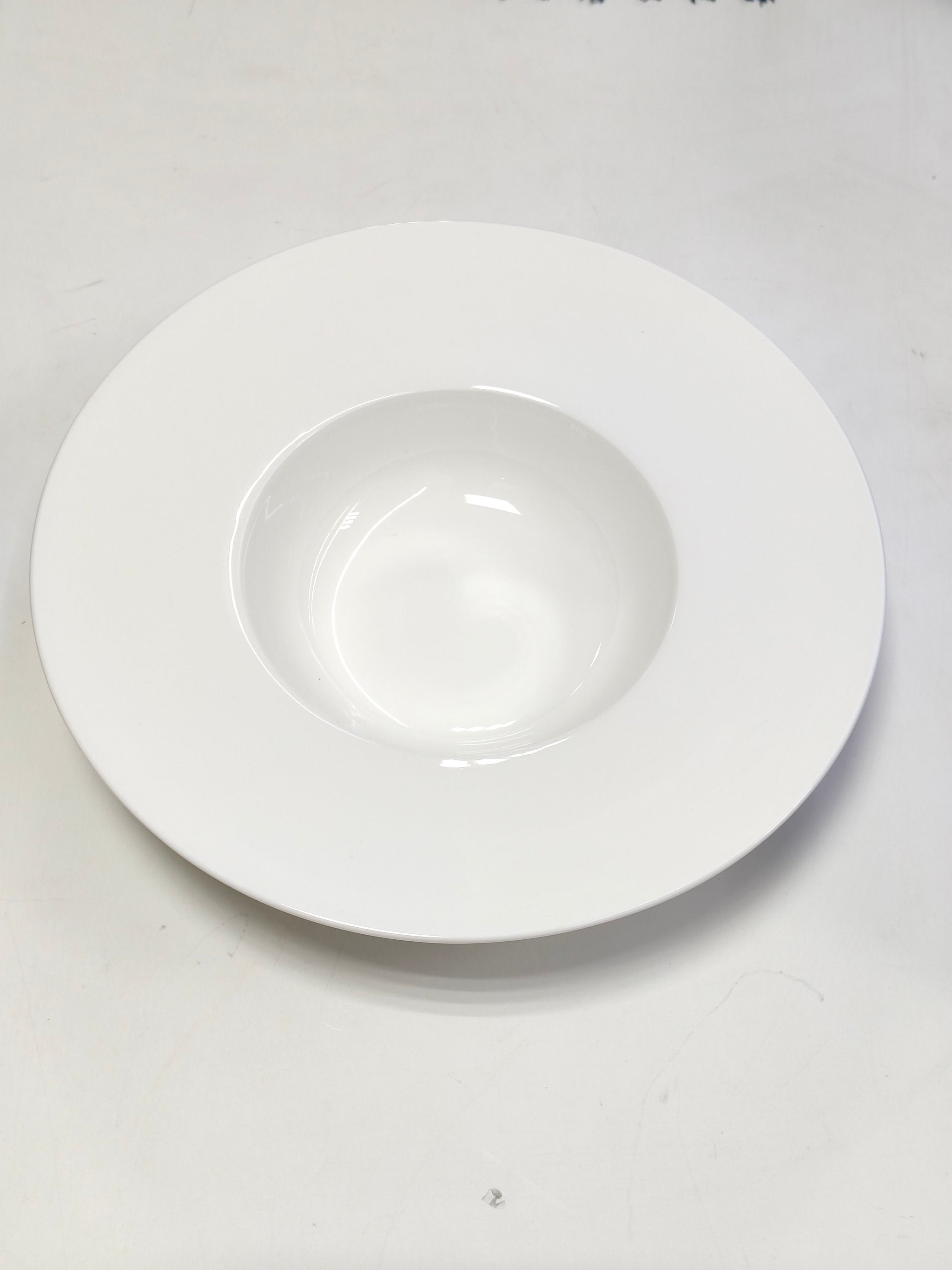 FR Wide Rim Pasta Bowl Plate - M