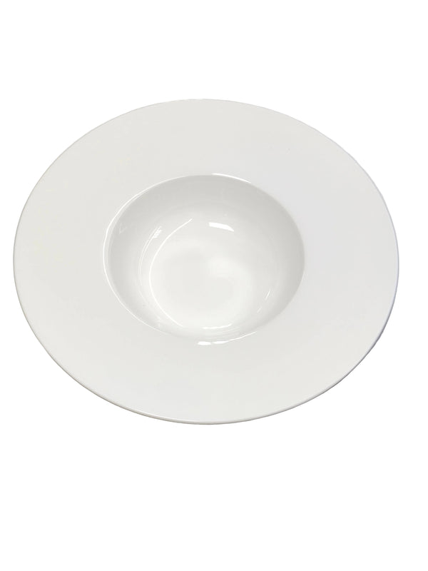 FR Wide Rim Pasta Bowl Plate - M