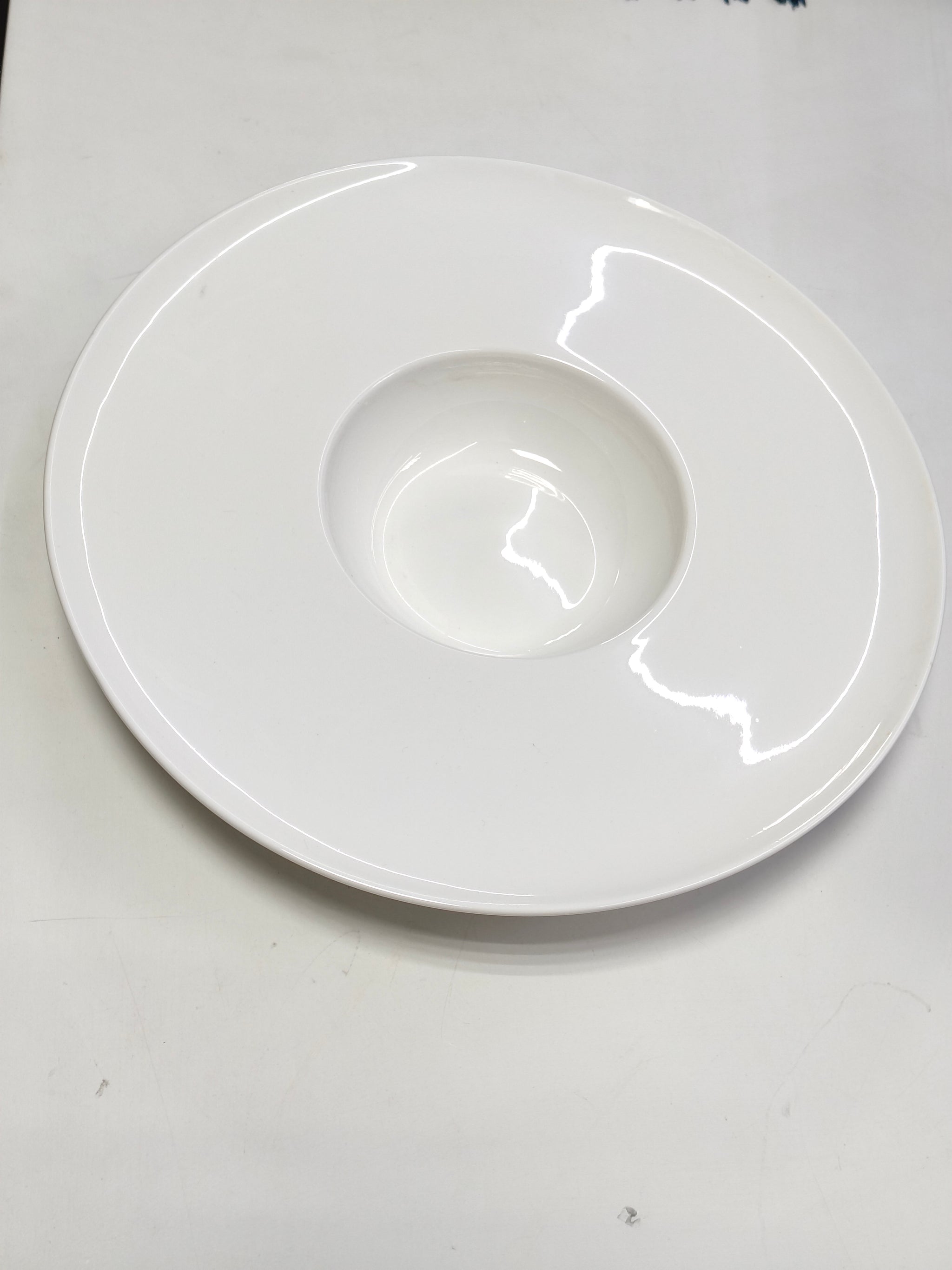 FR Wide Rim Pasta Bowl Plate - XL