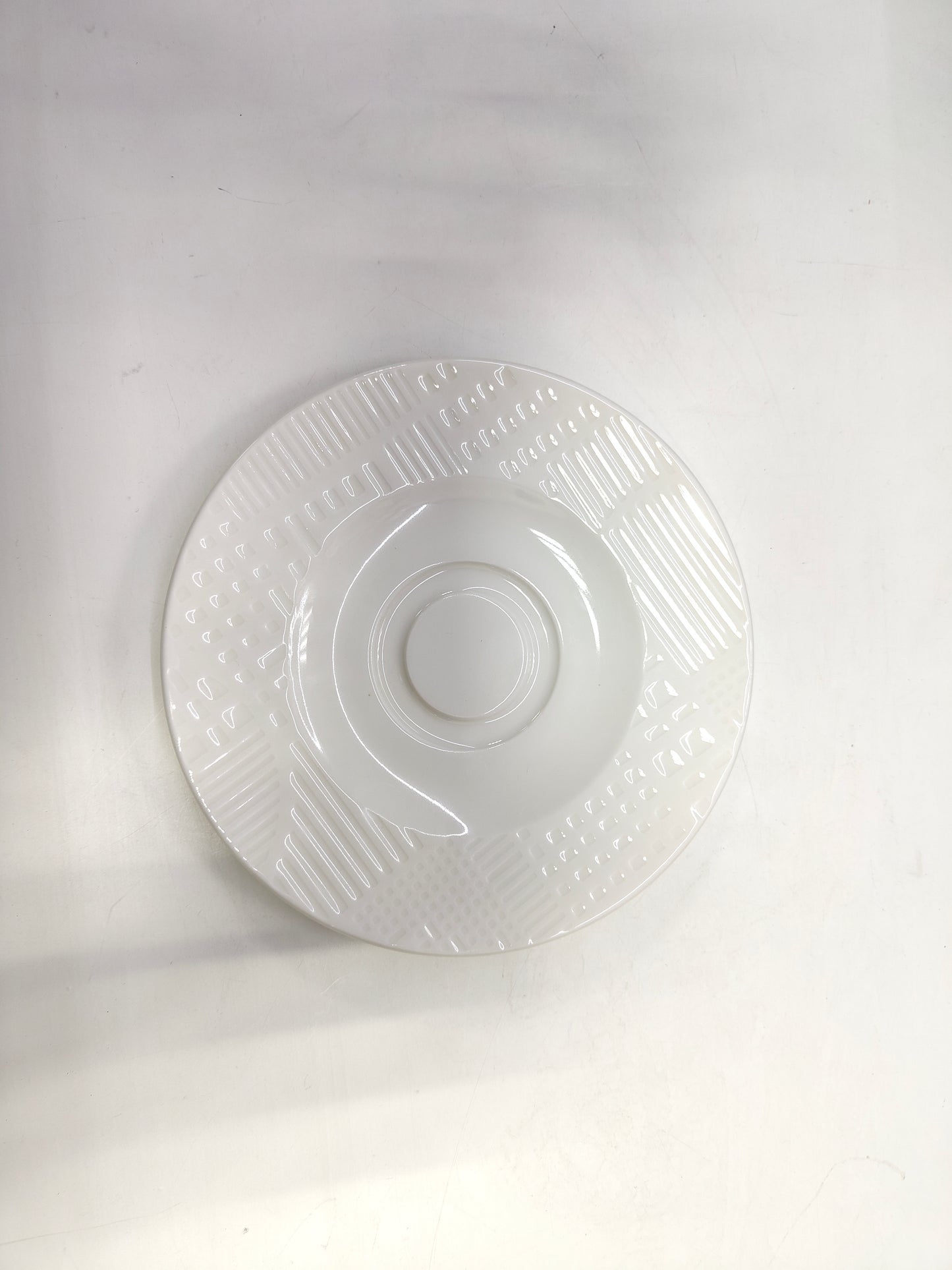 FR RAK White Round Flat Plate - (17cm-V.S) - PXFP17