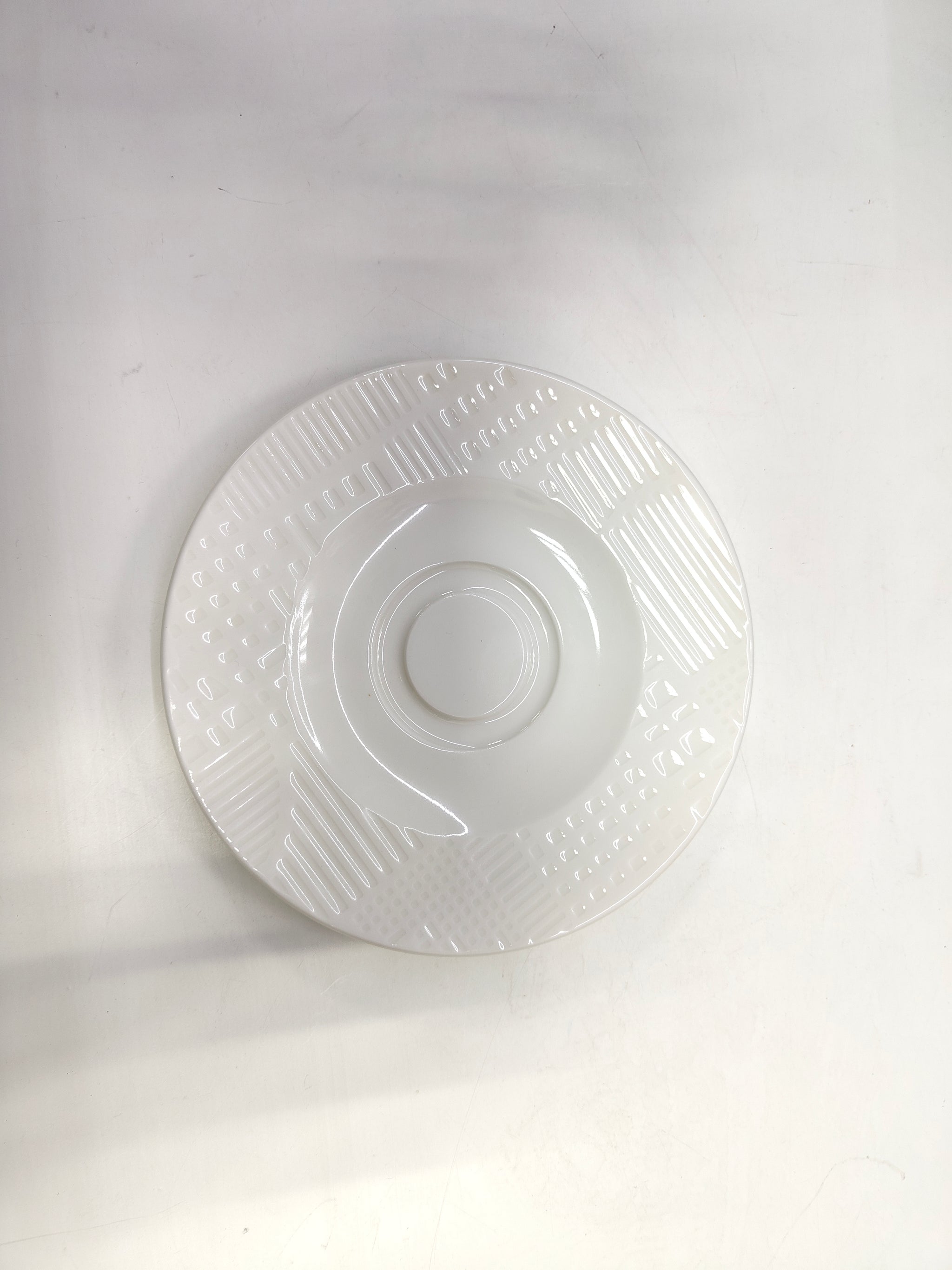FR RAK White Round Flat Plate - (17cm-V.S) - PXFP17